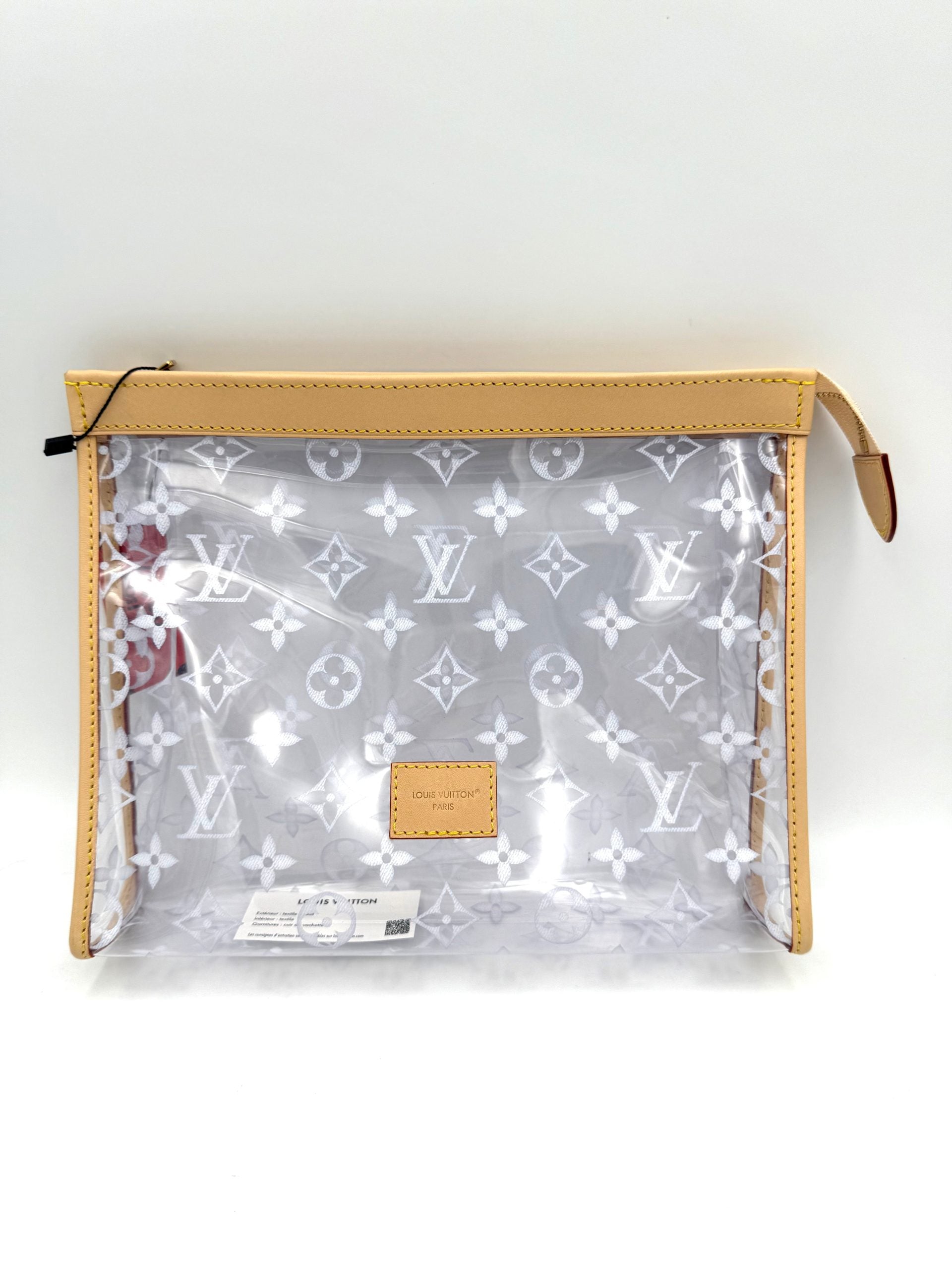 Louis Vuitton LOUIS VUITTON Monogram Transparent Pochette