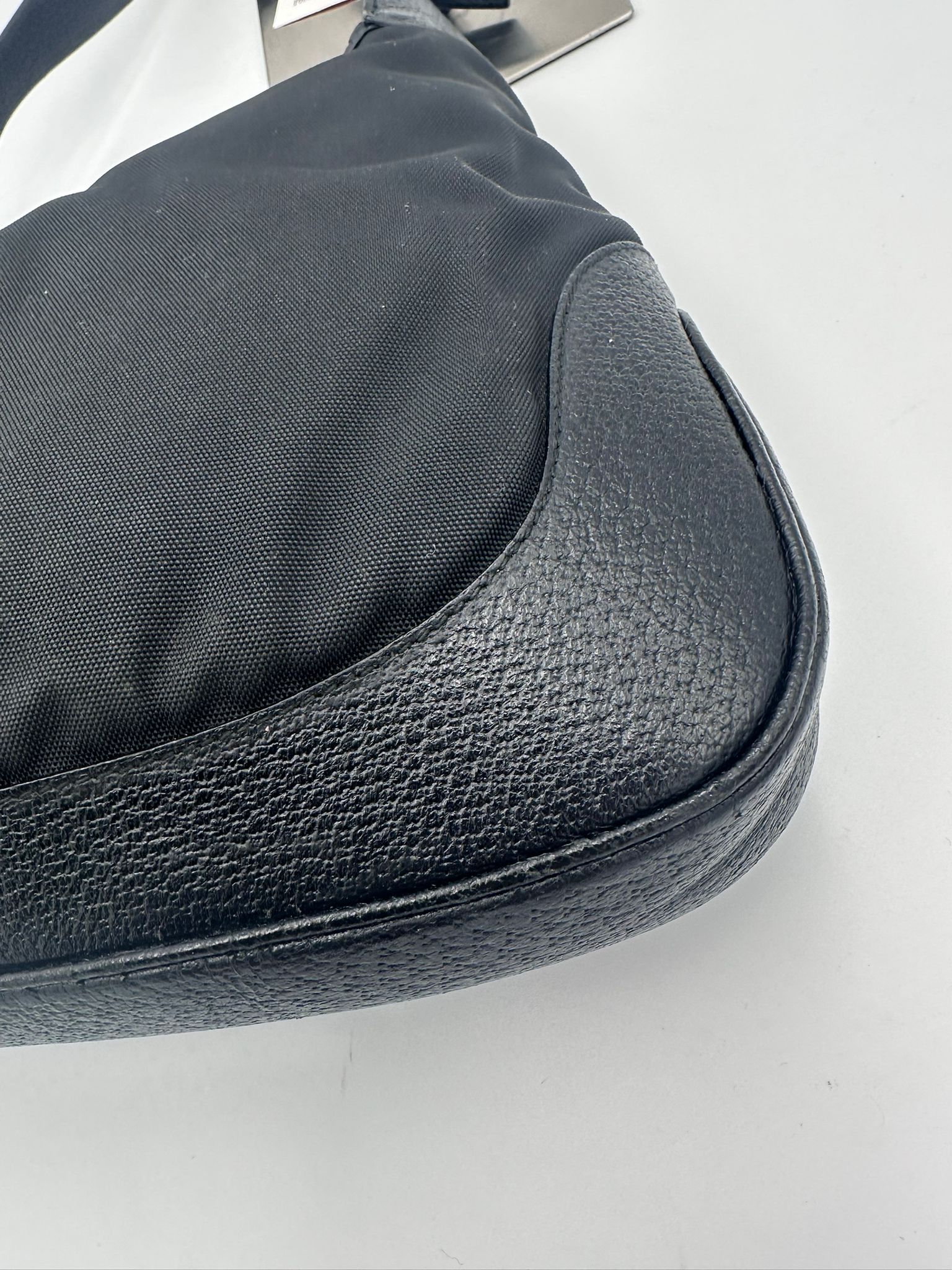 Gucci GUCCI JACKIE Leather and Fabric Handbag