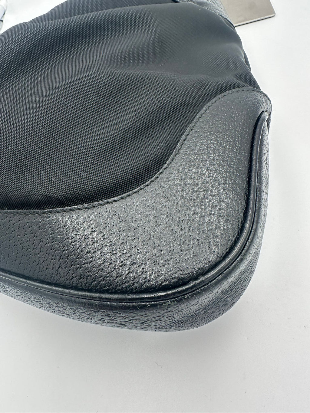 Gucci GUCCI JACKIE Leather and Fabric Handbag