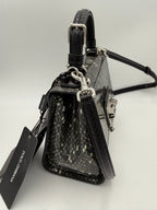 Dolce & Gabbana DOLCE & GABBANA Monica Python and Patent Handbag