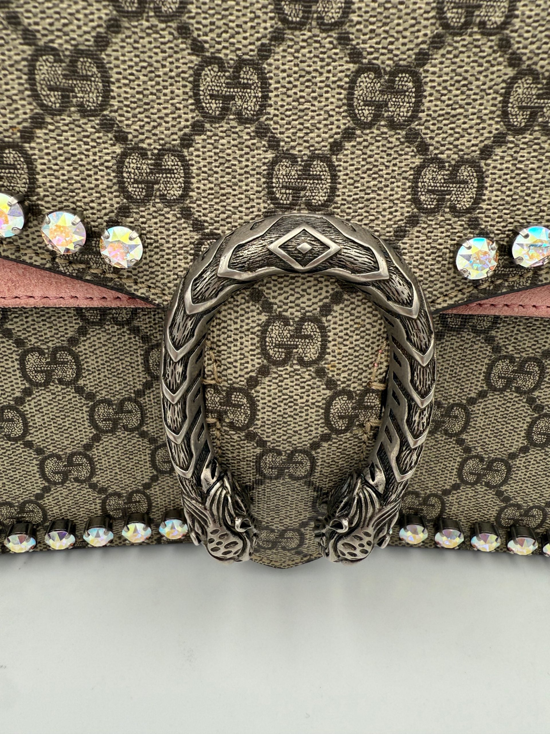 Gucci GUCCI DIONYSUS GG Supreme with Brilliants Handbag