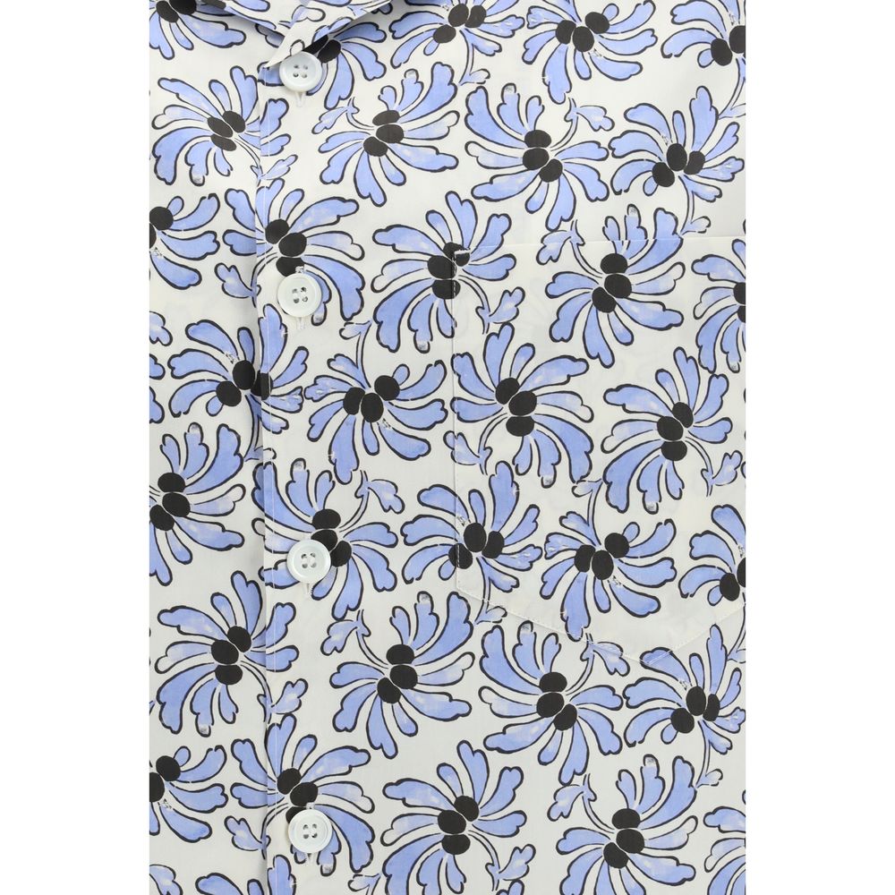 Prada Multicolor Cotton Pattern Shirt