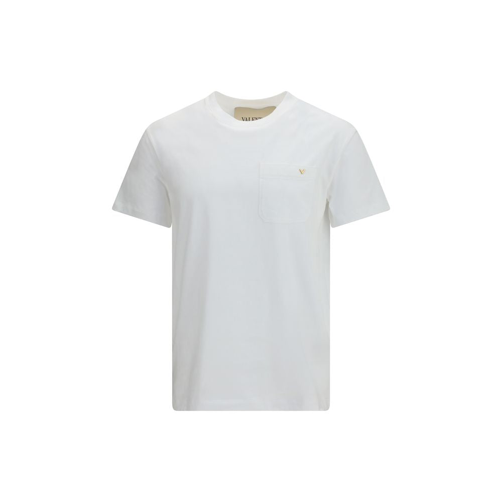 Valentino Garavani White Cotton T-Shirt