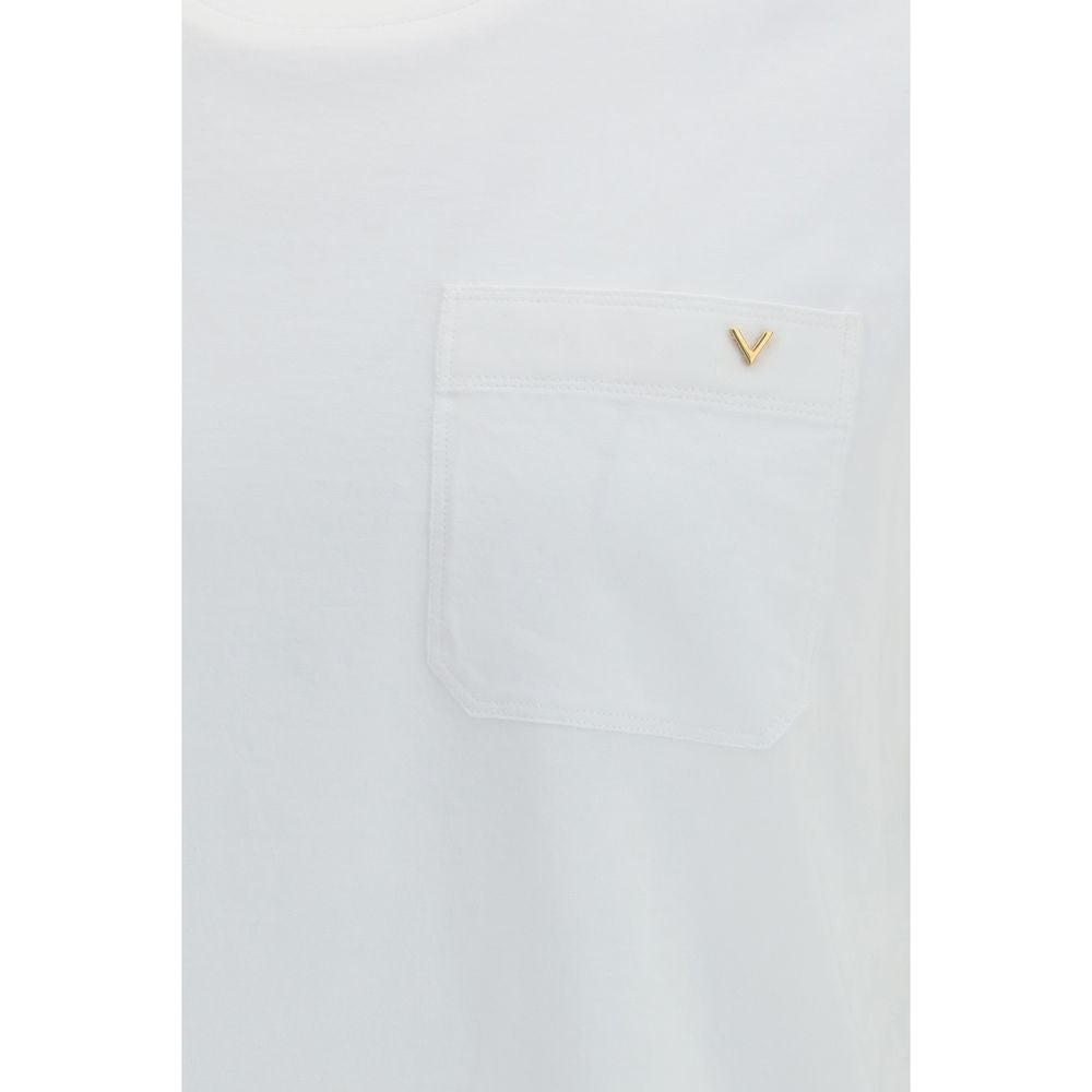 Valentino Garavani White Cotton T-Shirt