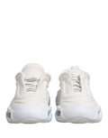 Dolce & Gabbana White Slip On Wave Low Top Sneakers Shoes