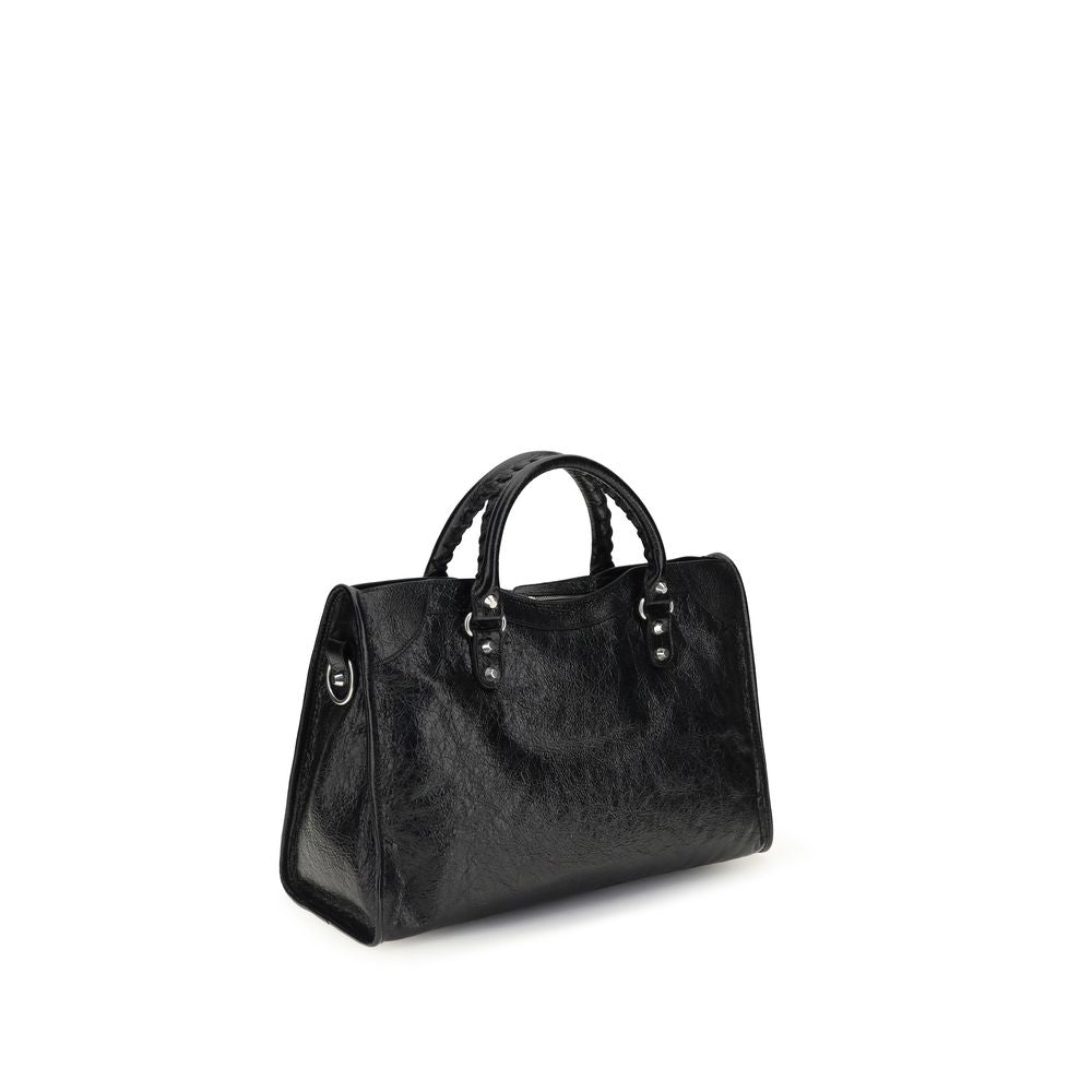 Balenciaga Black Lamb Ovis Aries Aries Handbag