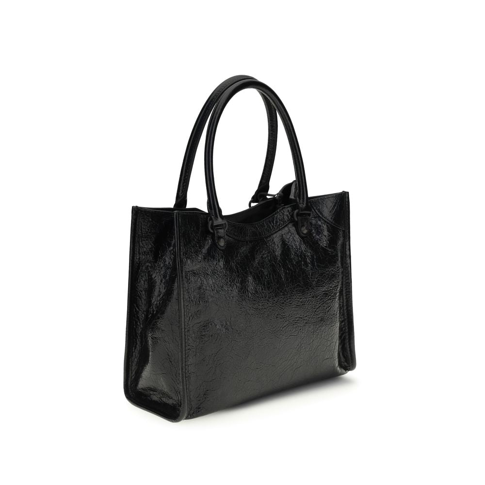 Balenciaga Black Lamb Ovis Aries Aries Handbag