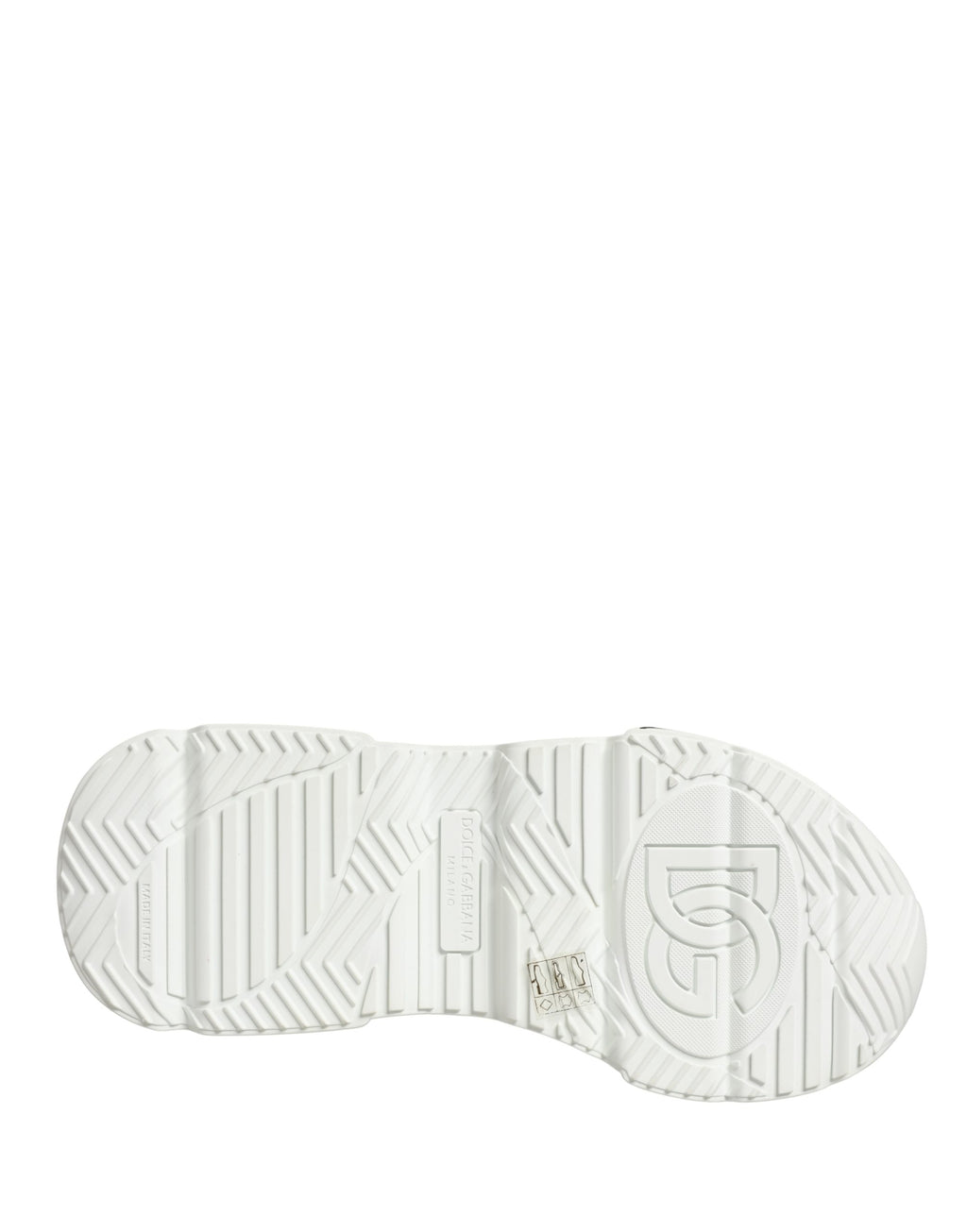 Dolce & Gabbana White Daymaster Graffiti Low Top Sneakers Shoes