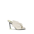 Givenchy White Lamb Ovis Aries Aries Mules