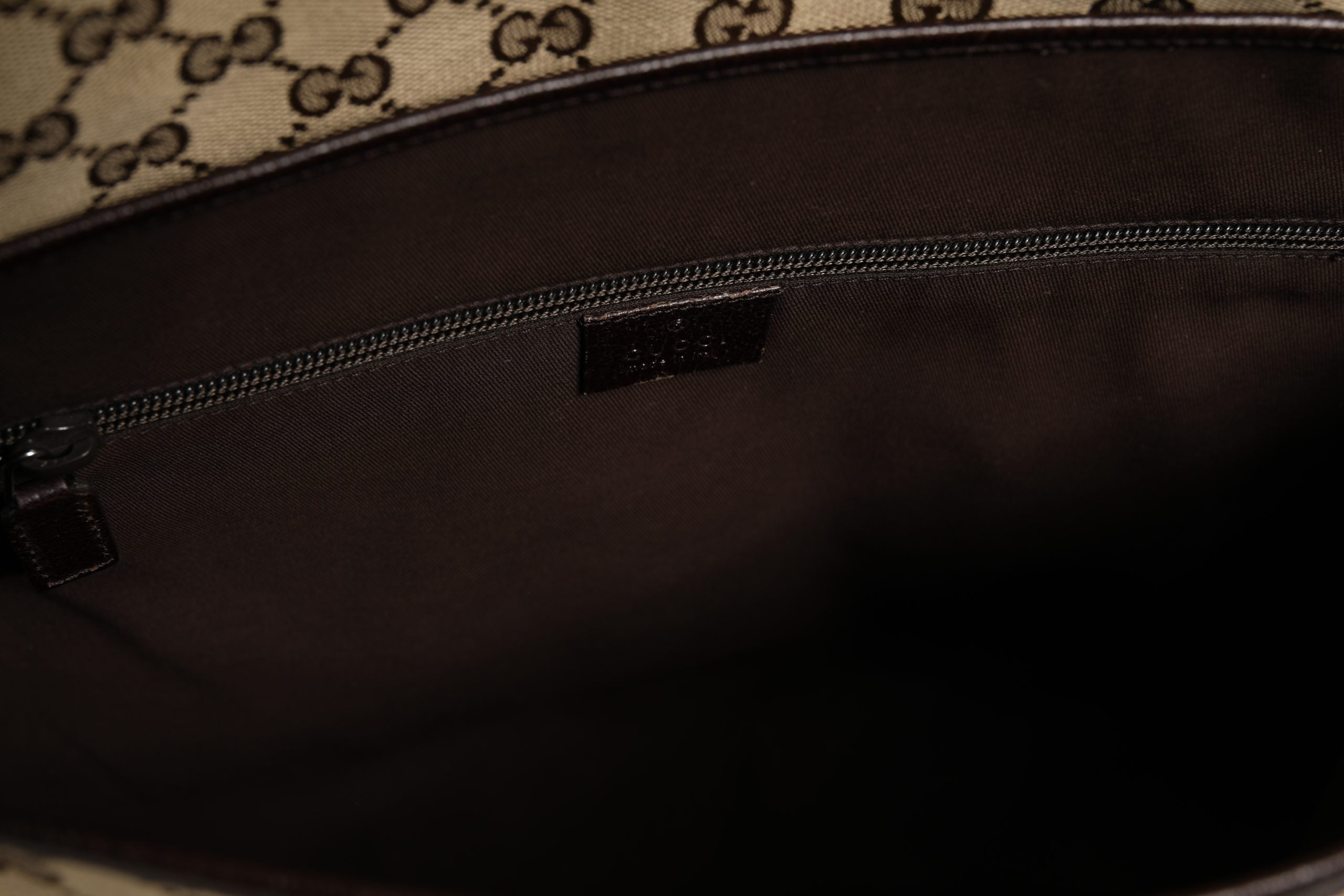 Gucci GG Canvas Flap Messenger Bag