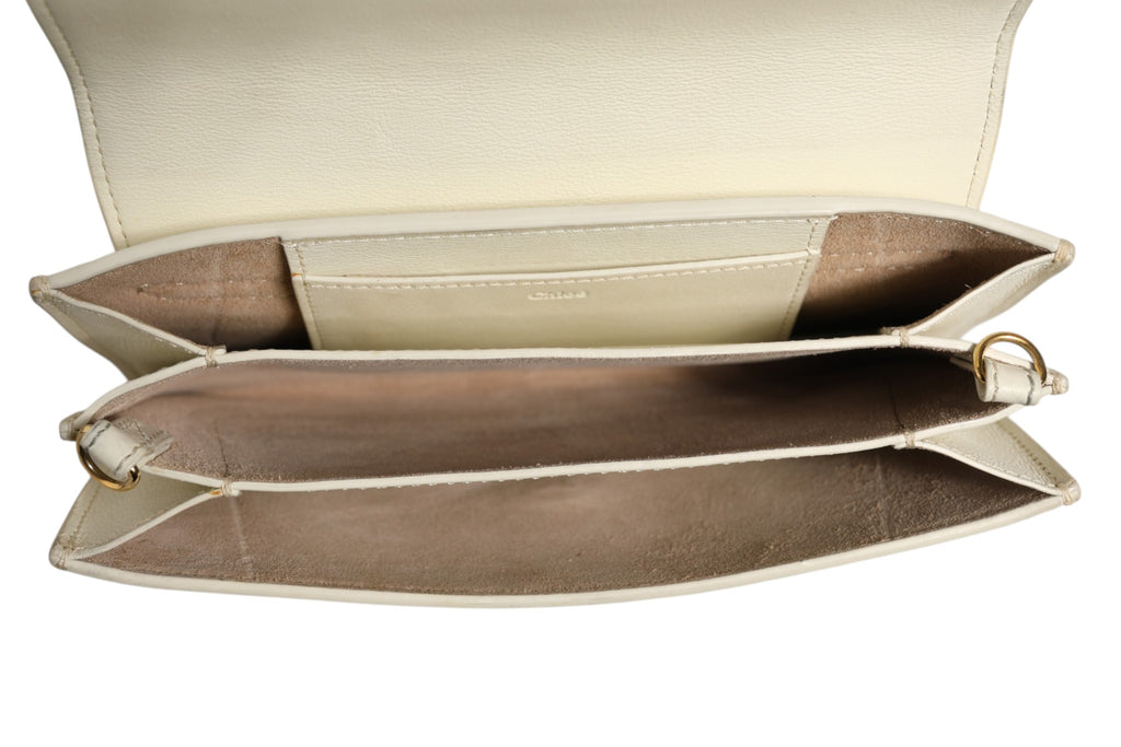 Chloé Drew Bijou Leather Clutch Small