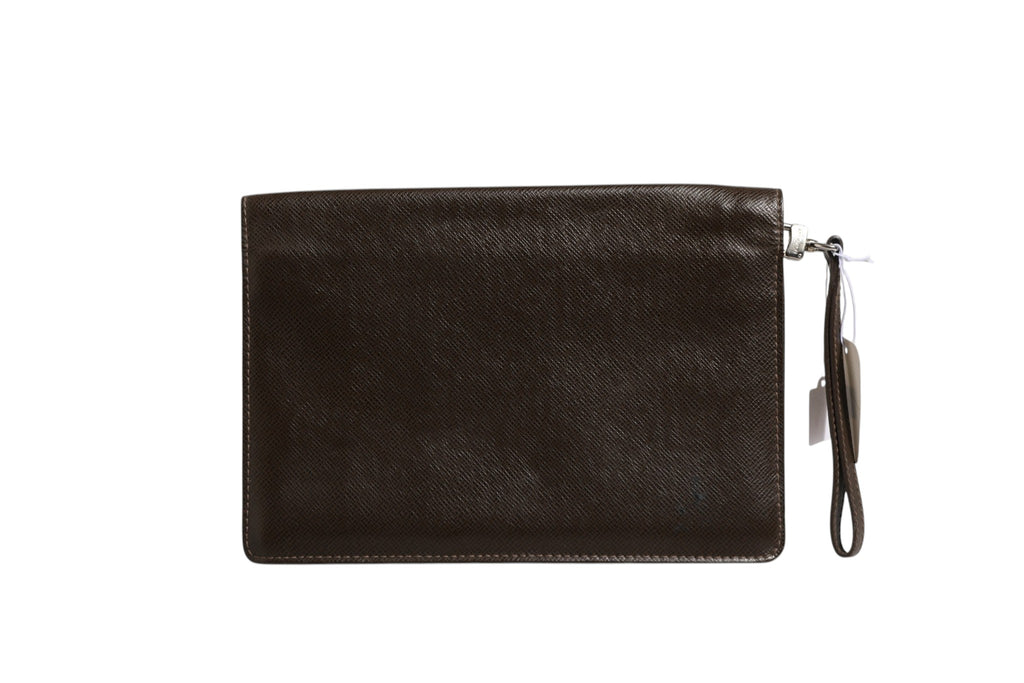 Louis Vuitton Belaia Clutch Taiga Leather
