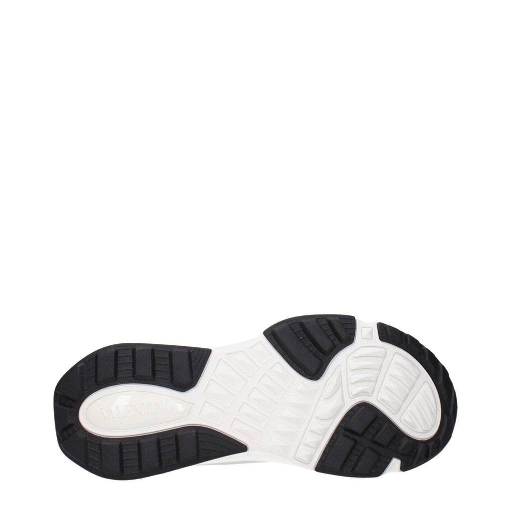Valentino Garavani Gray Fabric Athletic Sneakers