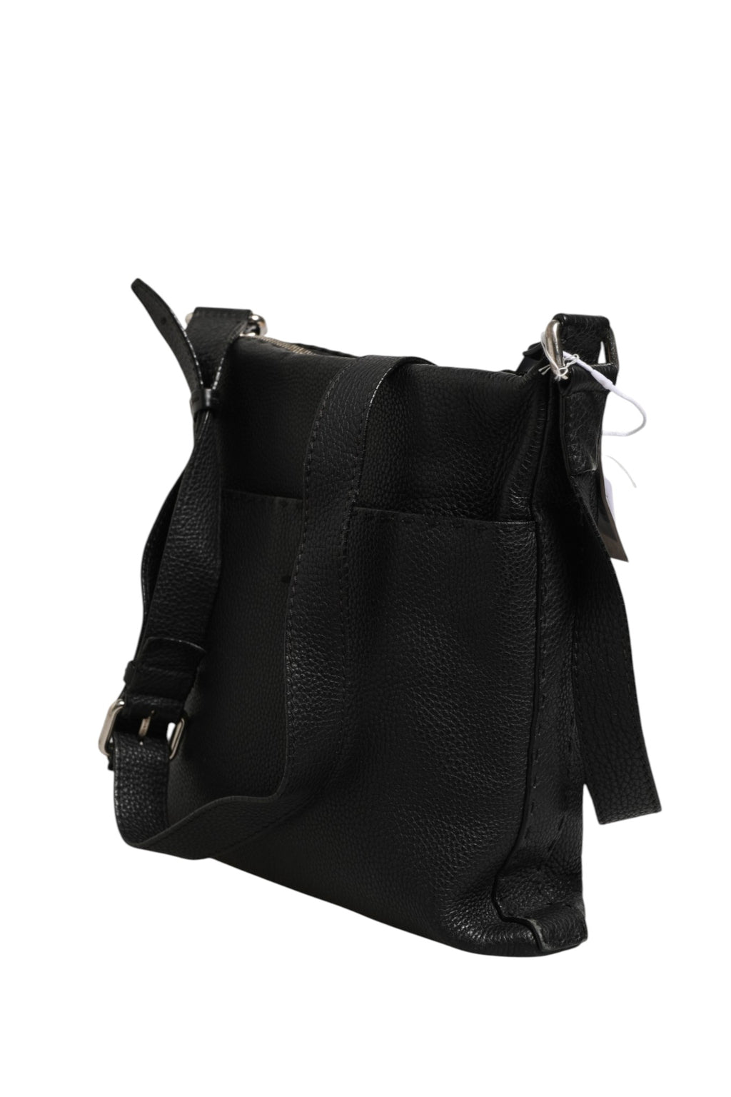 Fendi Selleria Leather Messenger Crossbody Bag