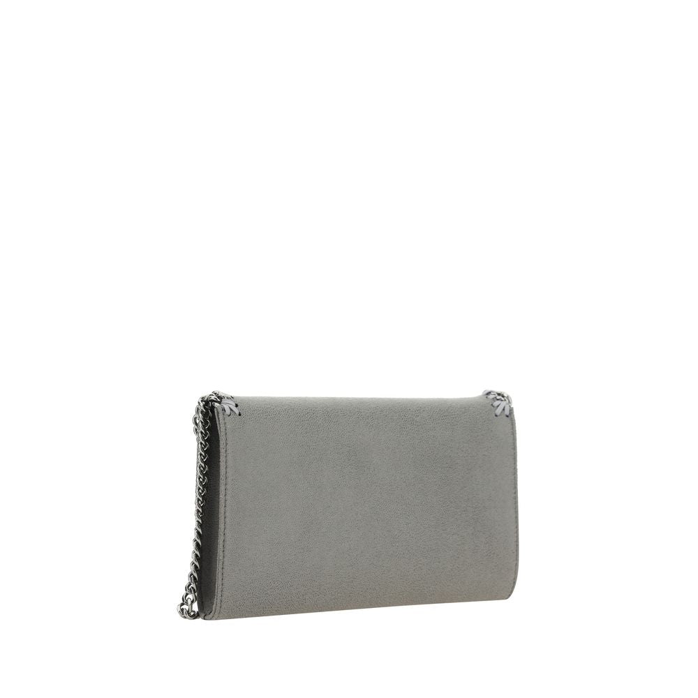 Stella McCartney Gray Polyester Shoulder Bag