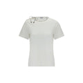 Burberry White Cotton T-Shirt
