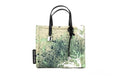 Marc Jacobs Mini Green Multi Splatter Paint Print Nylon Crossbody Tote Handbag