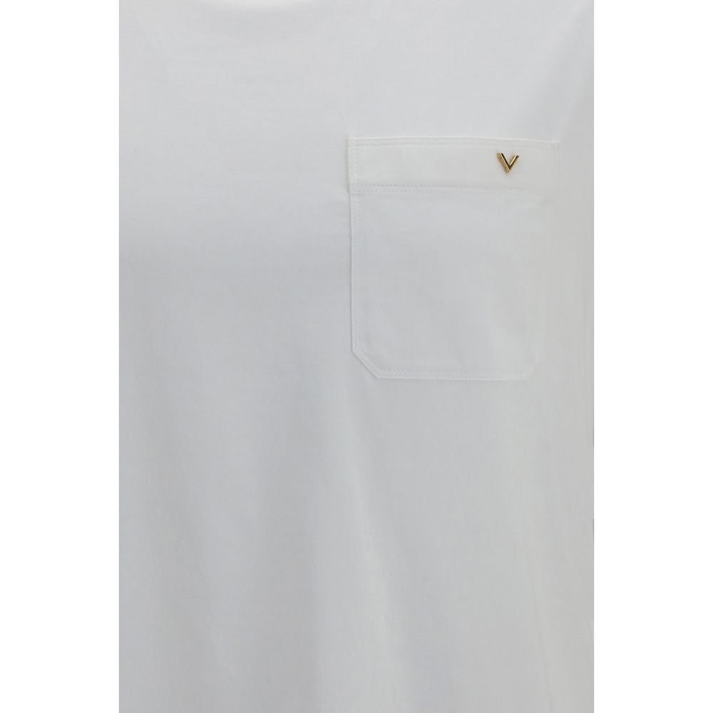 Valentino Garavani White Cotton T-Shirt