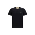 Valentino Garavani Black Cotton T-Shirt