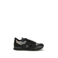 Valentino Garavani Black Polyamide Athletic Sneakers