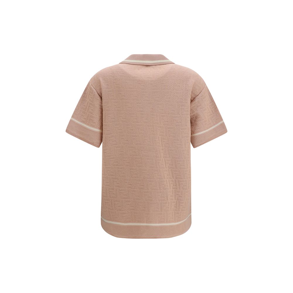 Fendi Multicolor Cotton Shortsleeve Shirt