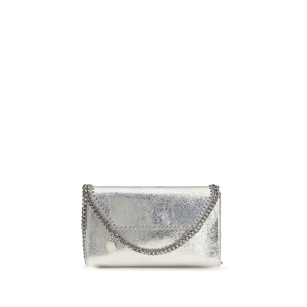 Stella McCartney Silver Polyester Shoulder Bag