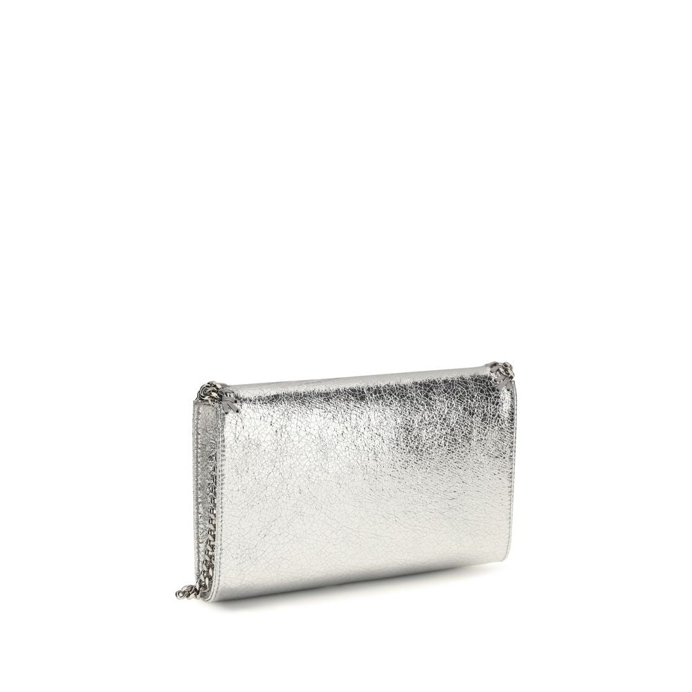 Stella McCartney Silver Polyester Shoulder Bag