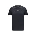 Balmain Black Cotton T-Shirt