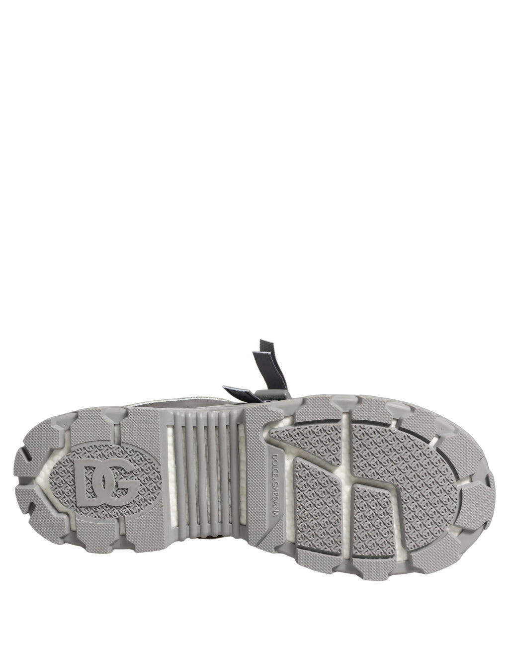 Dolce & Gabbana Gray Airmaster Panelled Low Top Men Sneakers Shoes