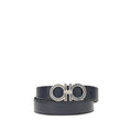 Ferragamo Blue Calf Leather Bos Taurus Regular Belt