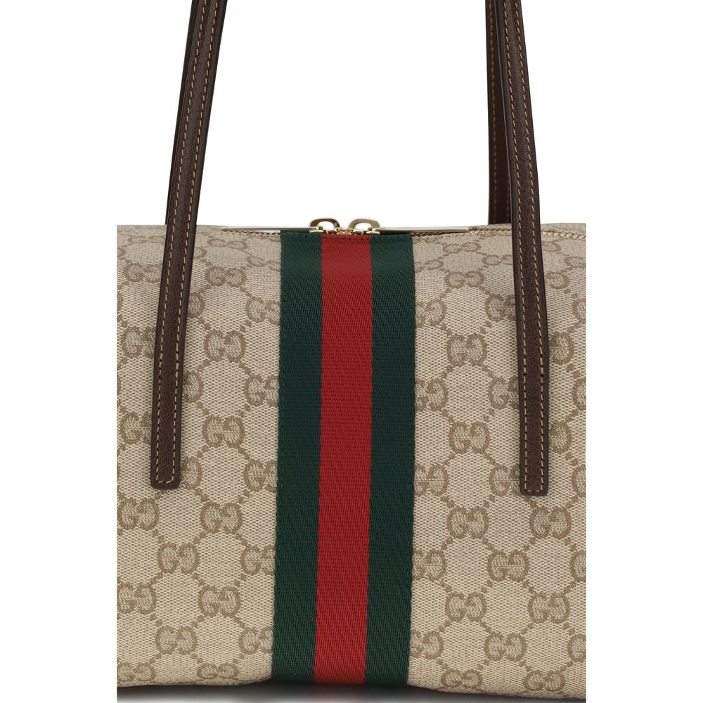 Gucci Beige Cotton Handbag