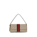Gucci Beige Cotton Handbag