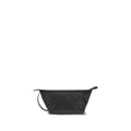 Gucci Black Cotton Clutch Bag