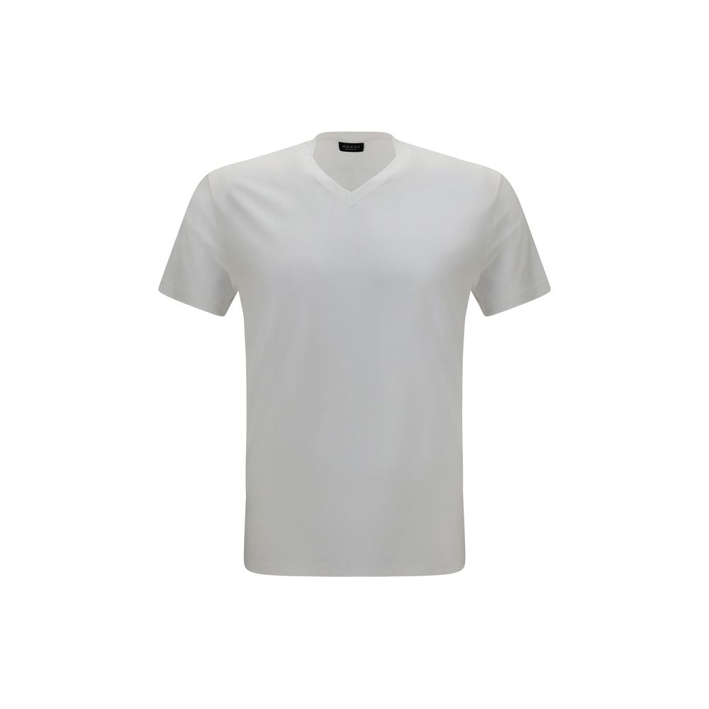Gucci White Modal T-Shirt