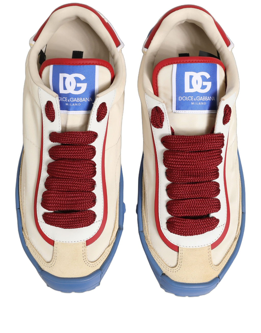 Dolce & Gabbana Multicolor Old Runner Lace Up Sneakers Shoes