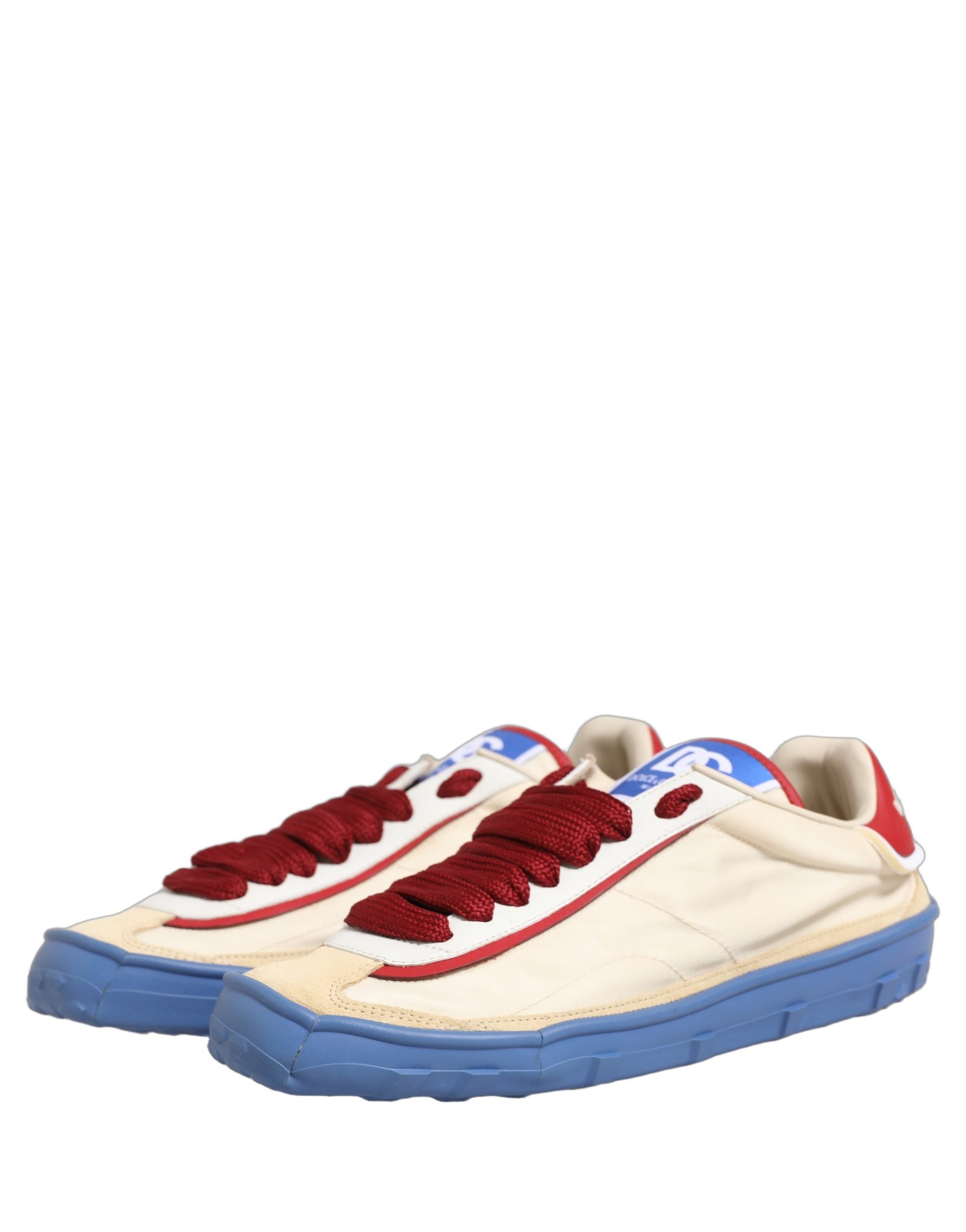 Dolce & Gabbana Multicolor Old Runner Lace Up Sneakers Shoes