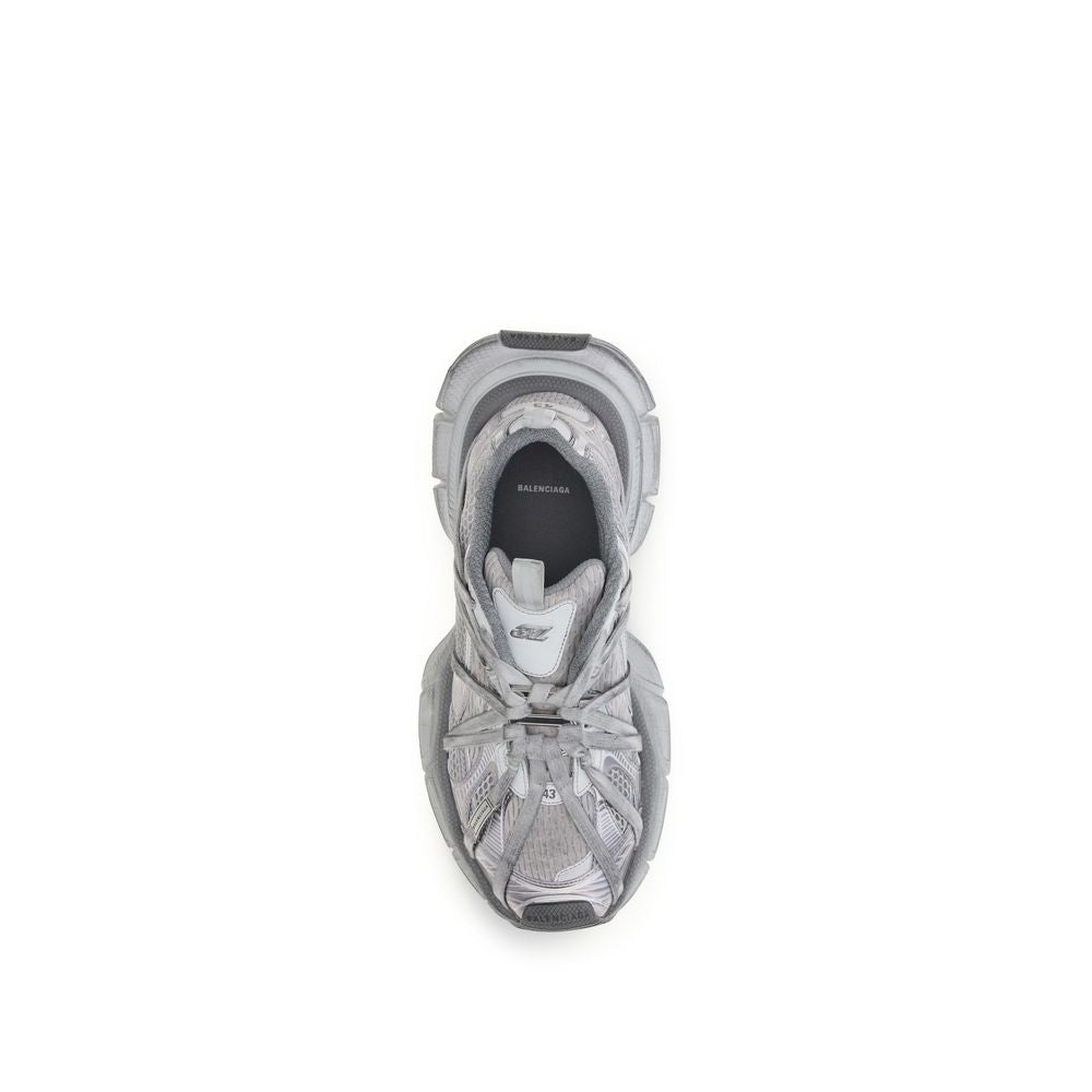 Balenciaga Gray Polyethylene Athletic Sneakers