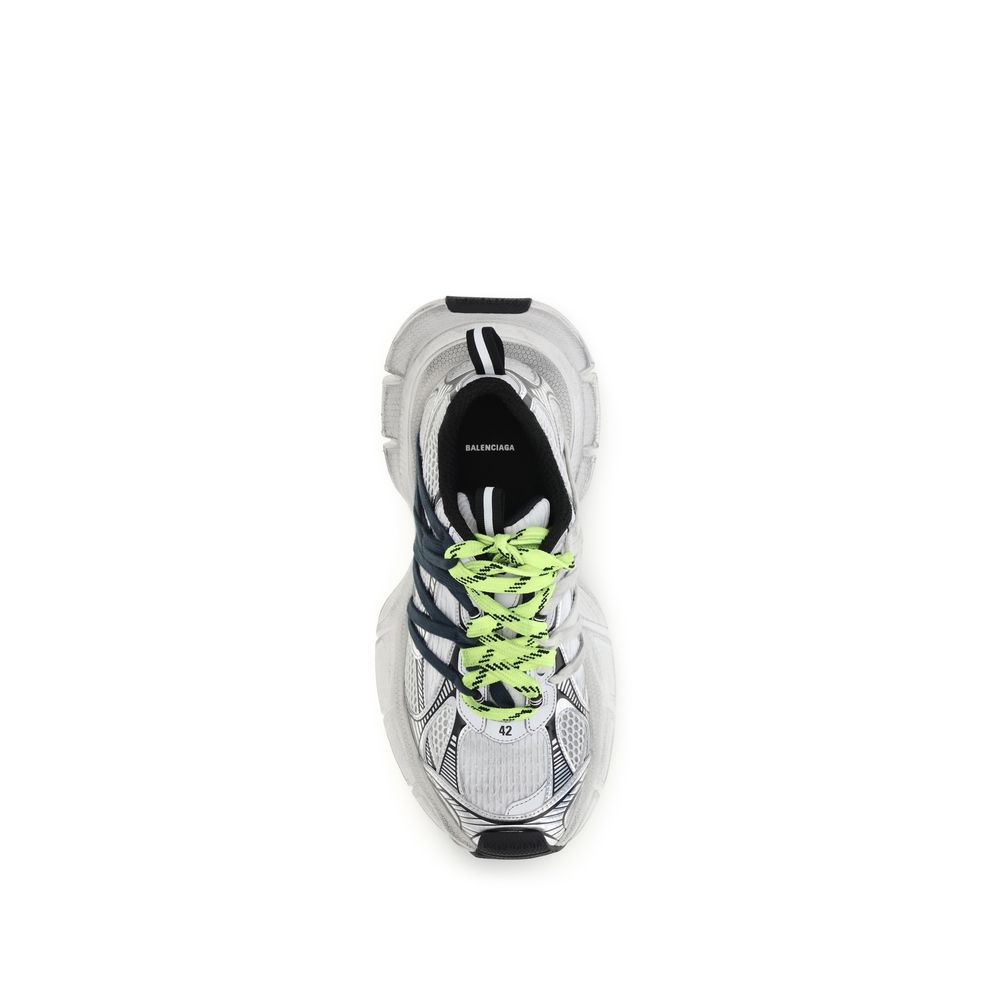 Balenciaga Gray Polyester Athletic Sneakers