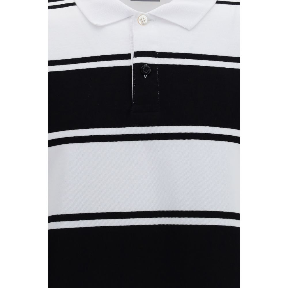 Balenciaga White Cotton Polo Shirt