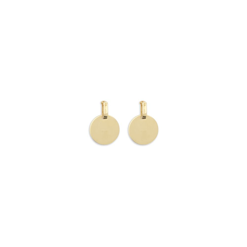 Versace Gold Brass Earrings