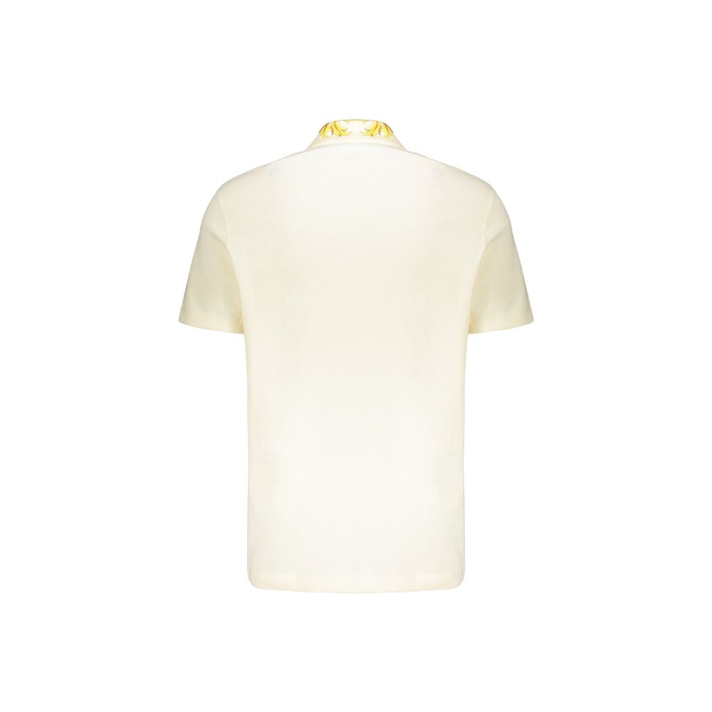 Versace Bicolor Cotton Polo Shirt