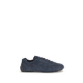 Prada Blue Calf Leather Bos Taurus Athletic Sneakers