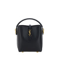 Saint Laurent Black Calf Leather Bos Taurus Shoulder Bag