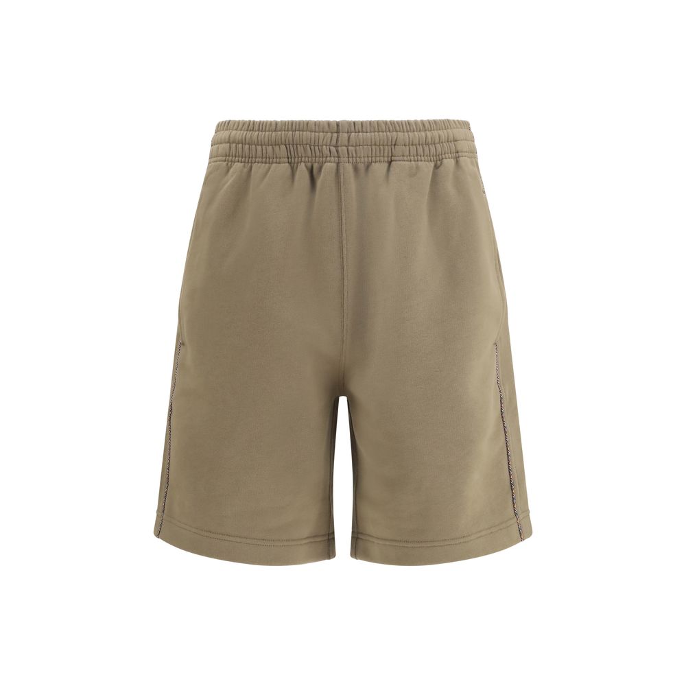 Burberry Brown Cotton Bermuda Shorts