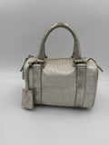 Fendi FENDI Mini Bauletto FF Zucchino Laminated Handbag