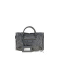 Balenciaga Gray Lamb Ovis Aries Aries Handbag