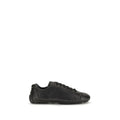 Prada Black Lamb Ovis Aries Aries Low Top Sneakers