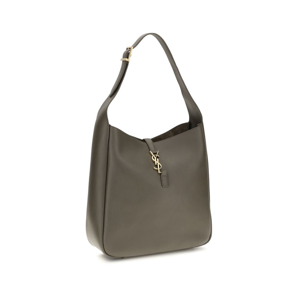 Saint Laurent Bicolor Calf Leather Bos Taurus Shoulder Bag