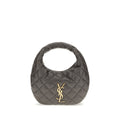 Saint Laurent Gray Lamb Ovis Aries Aries Handbag