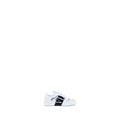 Valentino Garavani White Calf Leather Bos Taurus Athletic Sneakers